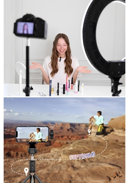 Type C Uyumlu Iphone Dönüştürücülü Kablosuz Yaka Mikrofonu Android ve Iphone Uyumlu Mini Mikrofon fırsatları