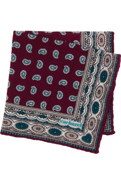 Erkek Bordo %100 Yün Mendil 50317180-900 fiyatları