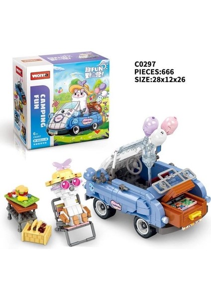 Woma C0297 - Arabalı Koyun PCS:667 Parça modelleri