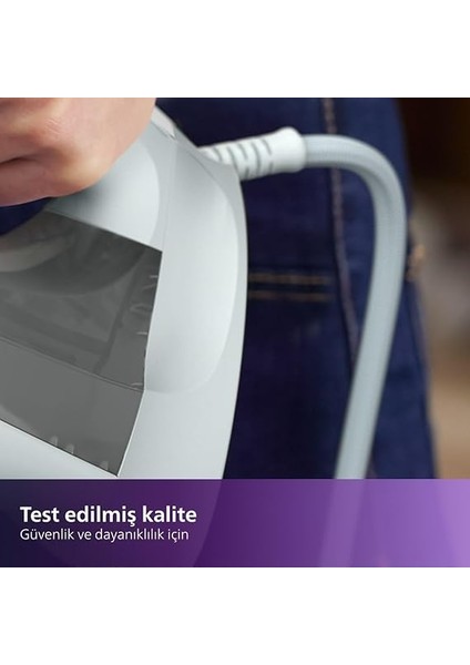 5000 Serisi Buharlı Ütü – 2400W, 40G/DK Sürekli Buhar, 160G Şok, Steamglide Plus Taban, Dahili Kireç Temizleme, Damlatmaz Sistem, Dikey Kullanım Özelliği (DST5010/10) indirimleri