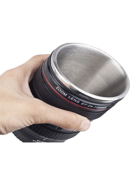Kamera Lens Görünümlü Çelik Termos Kupa Bardak fırsatları