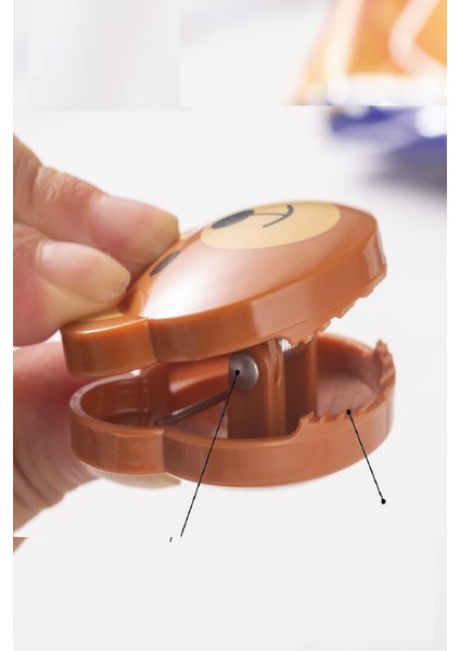 3 Adet Sevimli Hayvan Figürlü Poşet Klipsleri Hava Geçirmez Mutfak ve Gıda Torbası Mandalı fırsatları