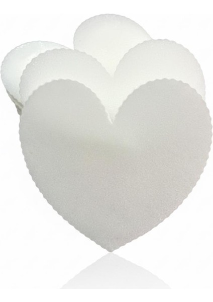 Yazı Plakası Yenilebilir Kalp Gofret – Pasta ve Tatlı Üzeri Dekoratif Süsleme