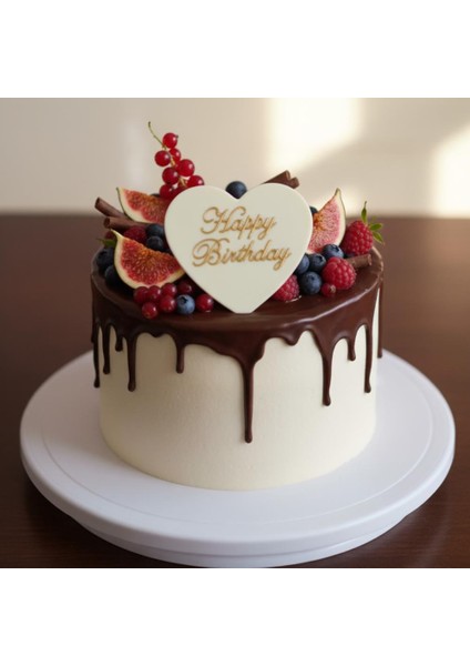 Yazı Plakası Yenilebilir Kalp Gofret – Pasta ve Tatlı Üzeri Dekoratif Süsleme fırsatları