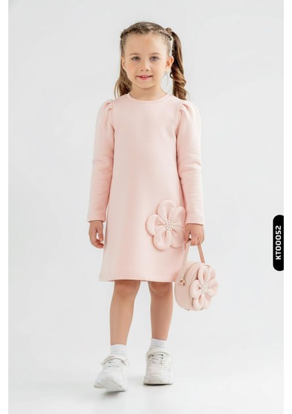 Kız Çocuk Elbise 4-7 Yaş 52103