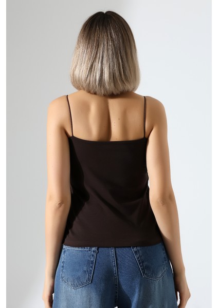 Lastik Ip Askılı Atlet 21563 Kahve fırsatları