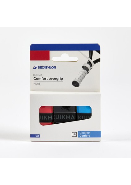 Tenis Overgrip - 3 Adet - Renkli - Comfort