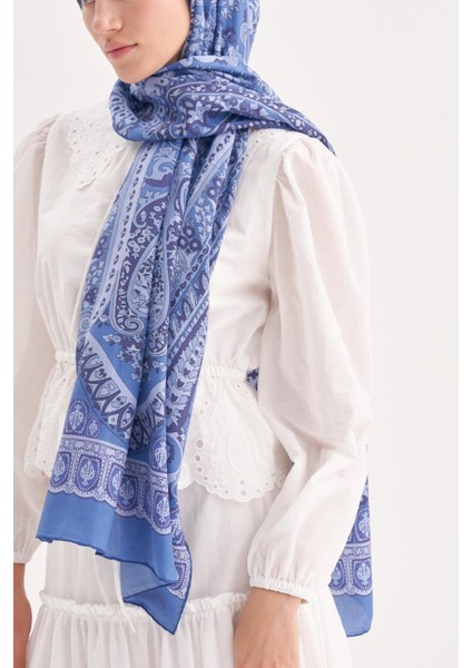 Night Indigo Comfy Ipek Şal fırsatları