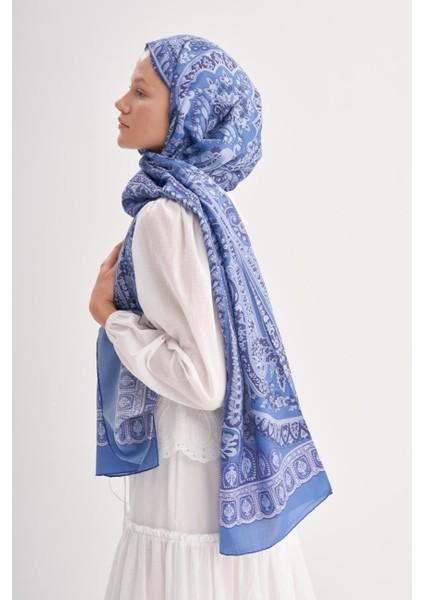 Night Indigo Comfy Ipek Şal
