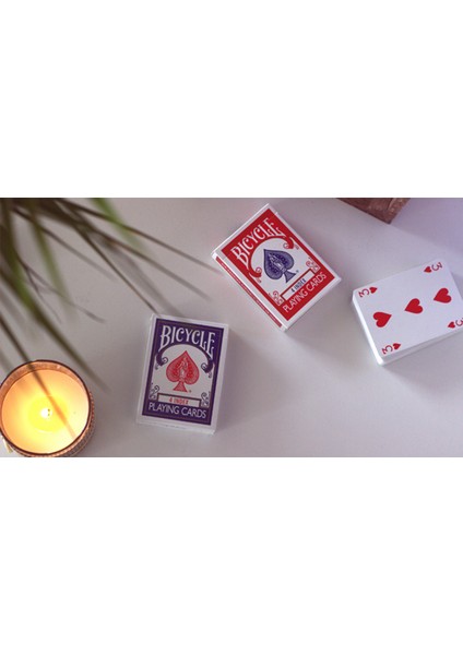 4 Köşe Indeksli Kırmızı (Hile Kartları ve Online Eğitim) Oyun Kartı fırsatları