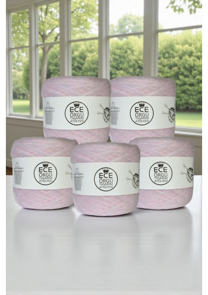 Uçuk Pembe - Lavanta Renk Geçişli Cake Angora Örgü Ipi (500 Gr.) fiyatları