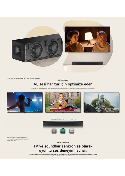 Ev Sinema & Soundbar Sistem Dts Virtual: x 600W Yüksek Ses ve Kalite, 4.1 Kanal Sinema Deneyimi, Kablosuz Bluetooth Optik, HDMI ve USB Ses Sistemi fırsatları