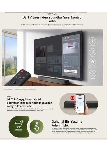 Ev Sinema & Soundbar Sistem Dts Virtual: x 600W Yüksek Ses ve Kalite, 4.1 Kanal Sinema Deneyimi, Kablosuz Bluetooth Optik, HDMI ve USB Ses Sistemi