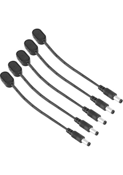 Gitar Pedal Güç Kablosu 9V Pil Kip Konnektörü Adaptörü Gitar Efekti Pedalları Için 17 cm Kabloya Sahip Pedallar Dünya Çapında Uyumluluk Saf Akım Gürültüyü En Aza Indirir