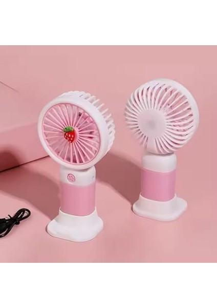 , Şarjlı Masaüstü, Taşınabilir 8000 Rpm El Fanı, Ergonoik Tasarım, Sessiz Çalışma, Soğutucu Mini El Fanı, El Tipi ve Masaüstü Kullanım modelleri
