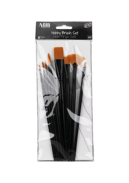 Afilli A2 Hobi Fırça Seti 8ADET fiyatları