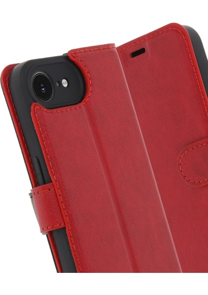 iPhone 16E Kılıf Trend S Plus Kapaklı Kılıf - KIRMIZI-(5796) - N206J250-M87206 fiyatları