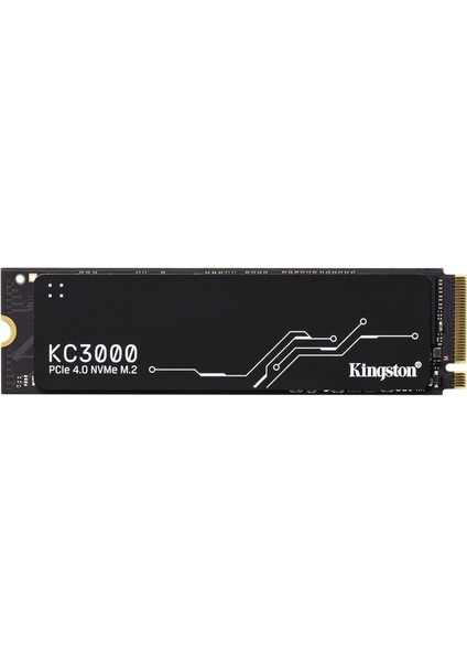 KC3000 Pcıe 4.0 Nvme M.2 SSD - Masaüstü ve Dizüstü Bilgisayarlar Için Yüksek Performanslı Bellek -SKC3000S/1024G Siyah 1024GB