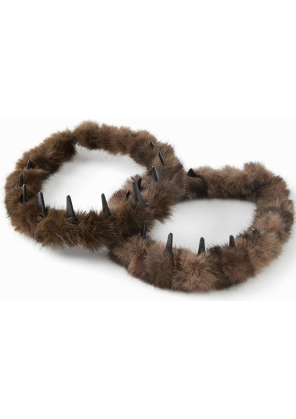Yumuşak Kürklü Dekorlu Geçmeli Taç- 2li Paket fiyatları