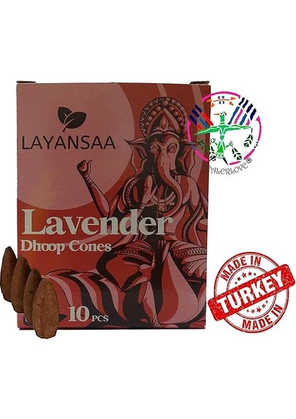 Hd Lavanta Aromalı Kokulu Backflow Lavanta Geri Akış Şelale Tütsü Konik 10 Adet Tütsü modelleri