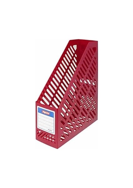 BP198-25 Plastik Kutu Klasör (Magazinlik), Kırmızı fiyatları