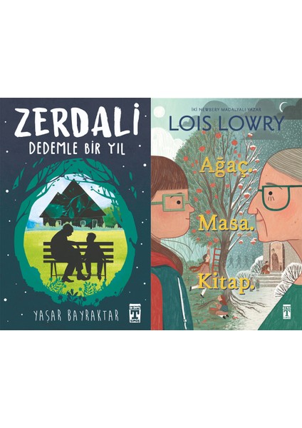 Zerdali Dedemle Bir Yıl (Yaşar Bayraktar) ve Ağaç Masa Kitap (Lois Lowry)
