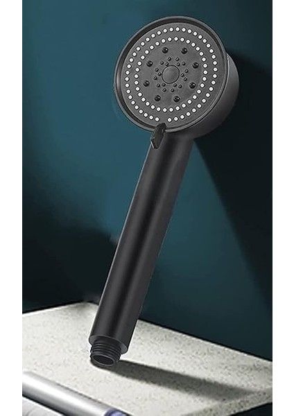 Home Turbo Duş Başlığı,5 Fonksiyonlu Ayarlanabilir Su Akımı,yüksek Basınçlı El Duşu, Handshower,masaj ve Spa Etkili (Siyah) indirimleri