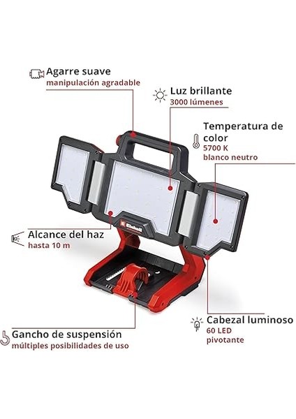 Tp-Cl 18/3000 Li - Solo, Akülü Projektör (Akü ve Şarj Cihazı Dahil Değildir) - 4514172 modelleri