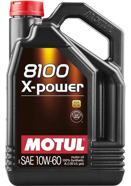 8100 X-Power 10W60 4 Litre