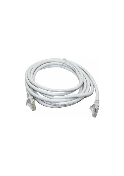 Cat6 Ethernet Kablosu 10 Metre – Yüksek Hızlı Internet Data Patch Kablosu – Beyaz – 24AWG 4pr Utp – TIA/EIA-568B Sertifikalı – Premium Kılıflı Lan Network Kablo (3 Metre) indirimleri