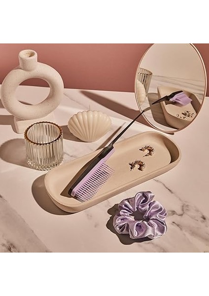 Teezer - Back Combing - Black & Lilac - Topuz ve Krepe Saç Fırçası indirimleri