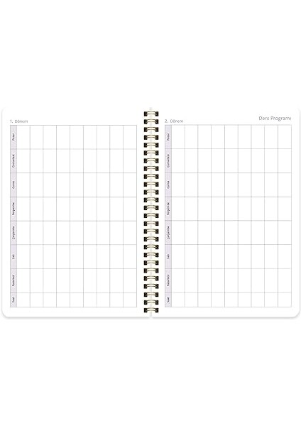 Color 17 * 24 Spiralli Akademik Ajanda - Enerji modelleri
