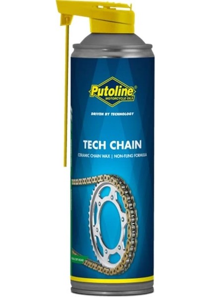 Tech Chain Seramik Motosiklet Zincir Yağlayıcısı 500ML