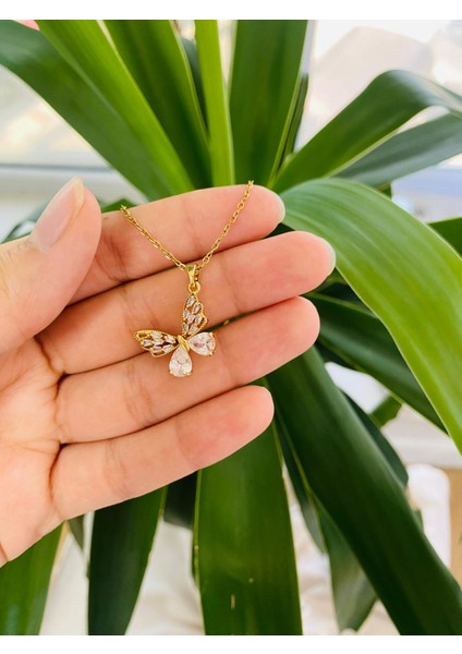 Kelebekli Kadın Çelik Kolye fiyatları