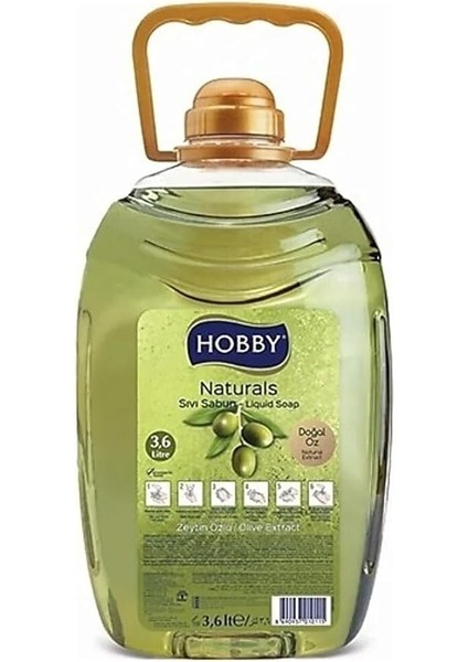 Sıvı Sabun Naturel Zeytin 3000 ml