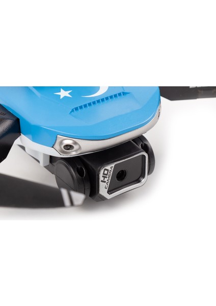 Heki Skymaster Fırçasız Motor, Çift Kameralı Engel Sensörlü Hobi Dronu (Mavi, 3 Bataryalı) indirimleri