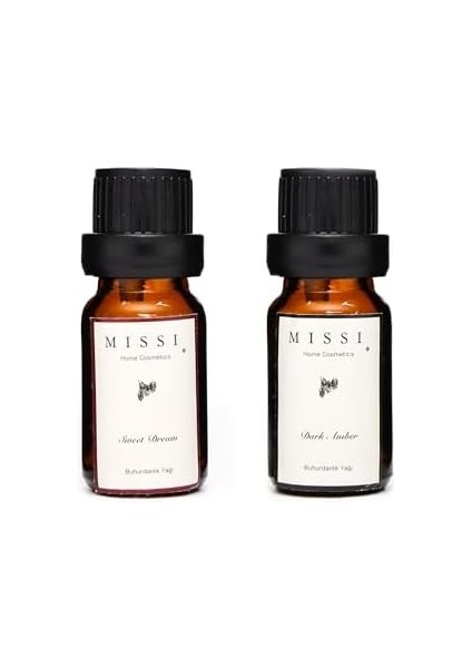 2&apos;li Dark Amber & Sweet Dream Buhurdanlık Esansı/yağı fiyatları