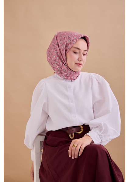 Twill Ipek Eşarp - 11479-06 Pembe modelleri