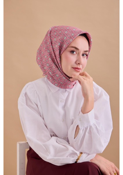 Twill Ipek Eşarp - 11479-06 Pembe fırsatları