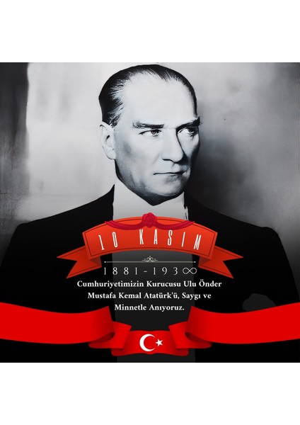 10 Kasım Atatürk'ü Anma Günü Okul Etkinlik Kumaş Pano 150X200 cm fiyatları