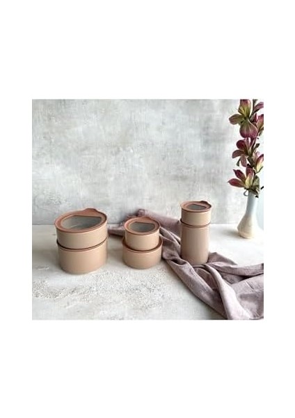 Fika One Seramik Saklama Kabı Pembe 700 ml D-NEONE070-03 fiyatları