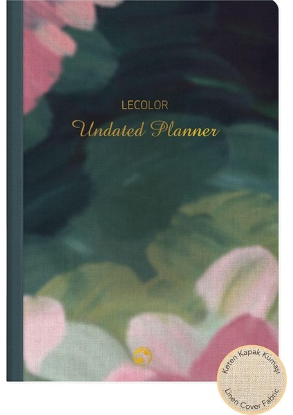 Ciltli Süresiz Planlayıcı Yeşil 17X24