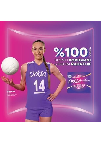 Orkıd Platinum Trio Normal, Gece, Hijyenik Ped fiyatları