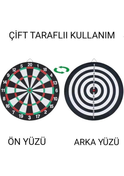 Dartboard Mıknatıslı Dart Oyunu Mıknatıs Uçlu Çift Taraflı Manyetik Dart CKS-208 fiyatları