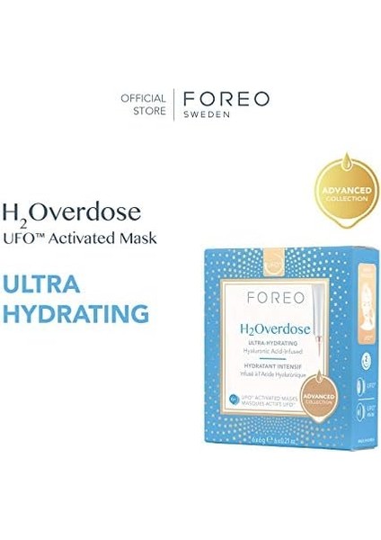 Foreo Ufo H2OVERDOSE 6&apos;lı Aktif Maske fiyatları