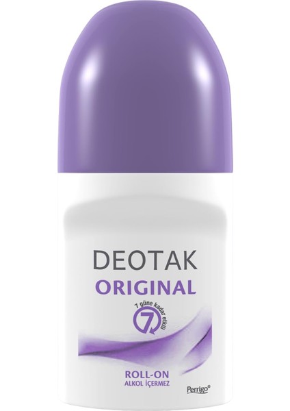 Deotak Original Kadın 7 Güne Kadar Etkili Roll-On Deodorant 35 ml fiyatları