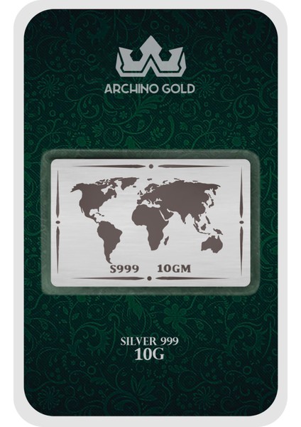 Birliğin ve Barışın Simgesi Olan Dünya Temalı Hediyeye Özel 10 Gram 999 Ayar Gümüş KÜLÇESI-773 fiyatları