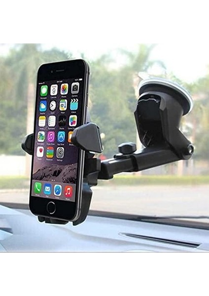 Profesyonel Vantuzlu Araba Araç Içi Akrobat Telefon Tutuculu Navigasyon Takip Oto Araç Içi Ayarlanabilir Uzunluk ve Başlık Vantuzlu Telefon Tutucu modelleri