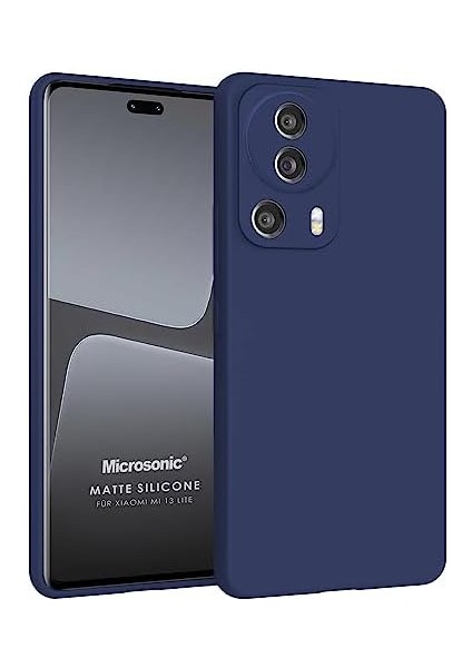 Silicone Mi 13 Lite Için Kılıf Lacivert [mi 13 Lite ile Uyumlu Kılıf - Lacivert] modelleri
