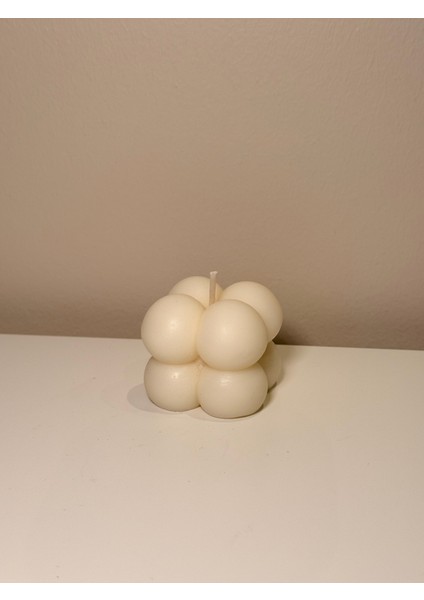 Adaçayı Yeşili 3'lü Dekor Seti | Oval Tepsi, Mini Vazo ve Bubble Soya Mum | Aesthetic Dekor indirimleri